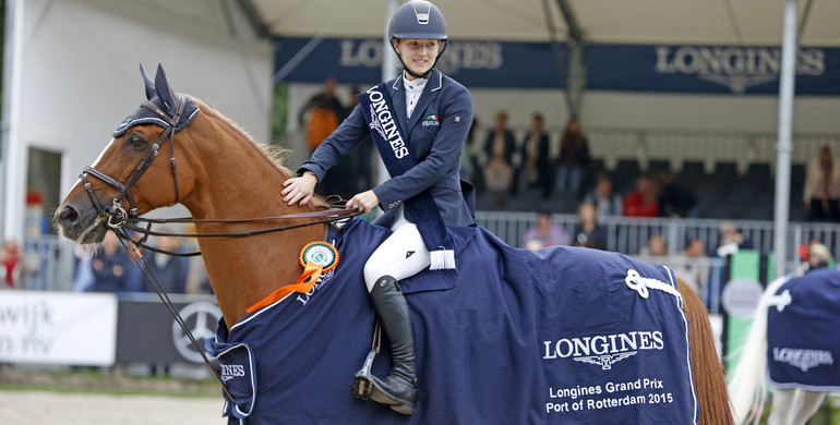 Lucy Davis on fire in the Longines Grand Prix Port of Rotterdam