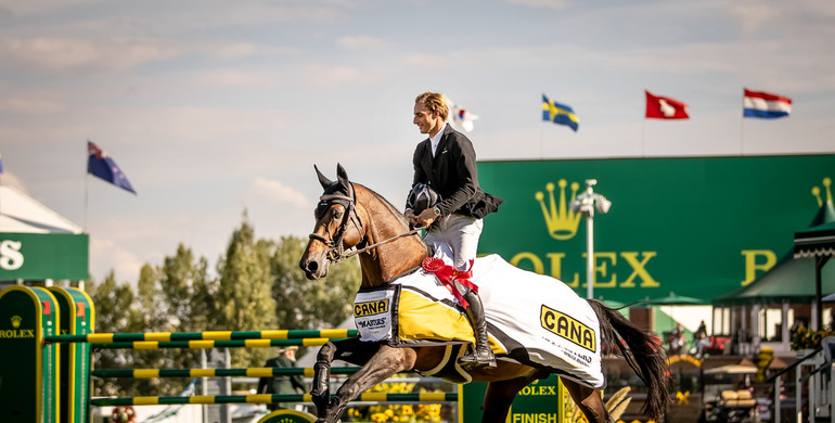 Richard Vogel and United Touch S win the CSIO5* 1.55m CANA Cup at the Spruce Meadows ‘Masters’ 2023
