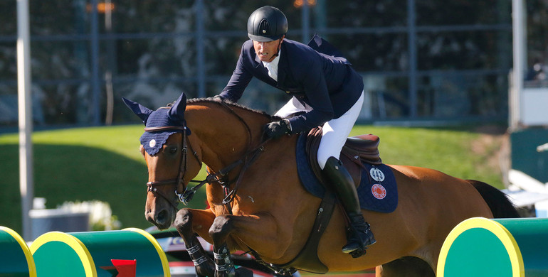 A British win opens British Day at Spruce Meadows