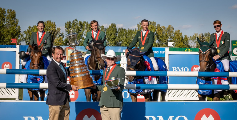 Ireland wins the CSIO5* 1.60m BMO Nations Cup at Spruce Meadows 'Masters' 2023