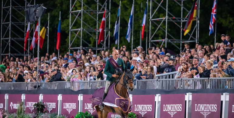 Jaroslaw Skrzyczynski and Loulou MPS Z with Saturday's biggest win at CSIO4* Warsaw Jumping 2023