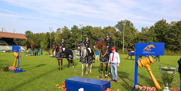 Westphalian Studbook crowned champion for 8-year-old horses at WBFSH Studbooks Jumping Global Champions Trophy