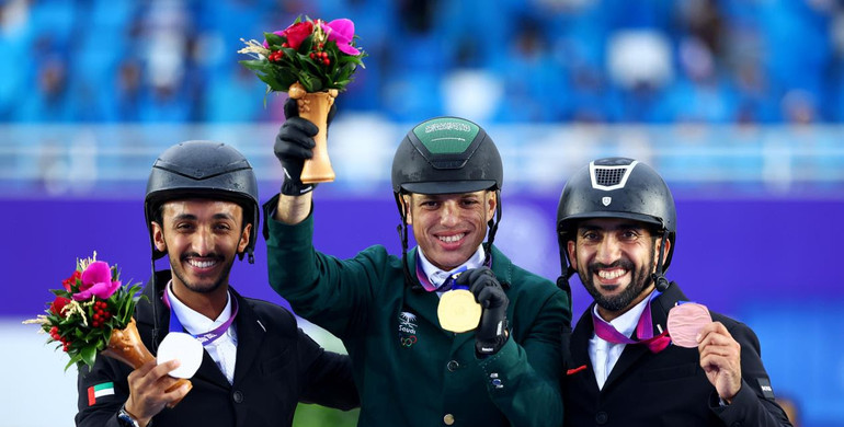 Saudi Arabia’s Abdullah Alsharbatly wins individual gold in Hangzhou
