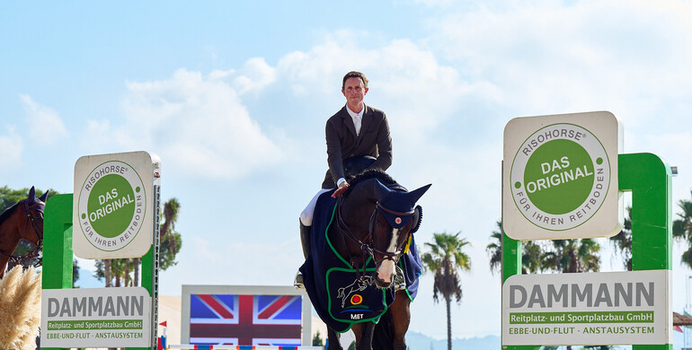 Ben Maher and Ginger-Blue best in the CSI2* Grand Prix presented by Dammann Reitplatz- u. Sportplatzbau GmbH at Autumn MET 2023