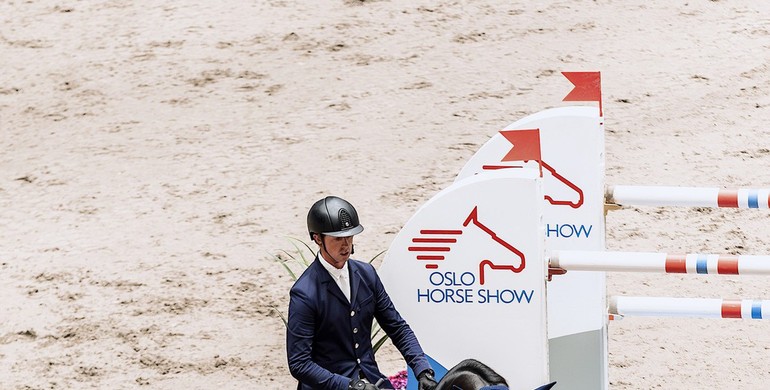 Ben Maher and Exit Remo kick off the weekend at Agria Oslo Horse 2023 with a win