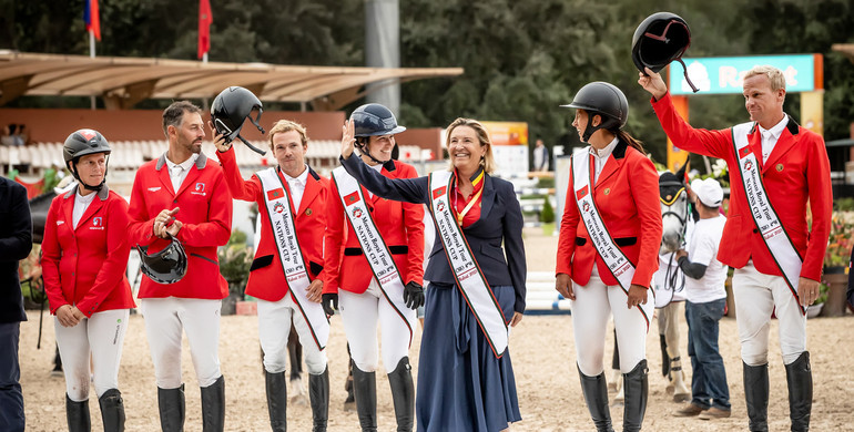 Belgium best in the CSIO4*-W 1.55m Nations Cup in Rabat