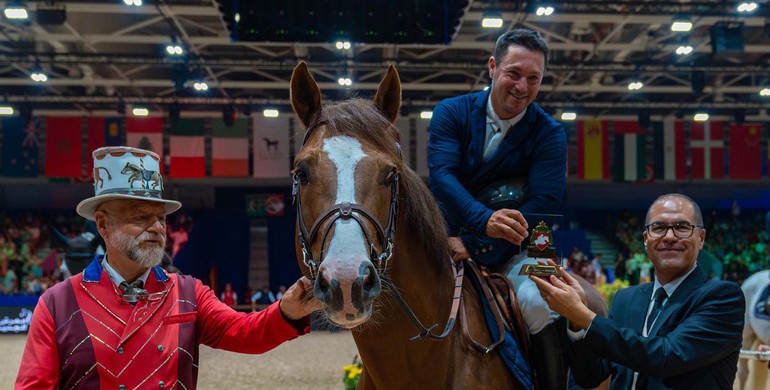 Nicolas Deseuzes and Eldorado Sunheup Z top the CSI4*-W 1.50m Prix CDG in El Jadida