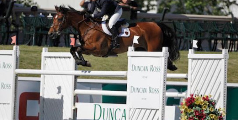 Beezie Madden and Simon win Duncan Ross Cup at Spruce Meadows