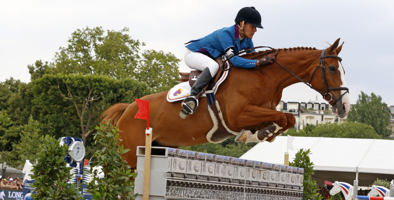 The riders ready for the Longines Global Champions Tour in Chantilly