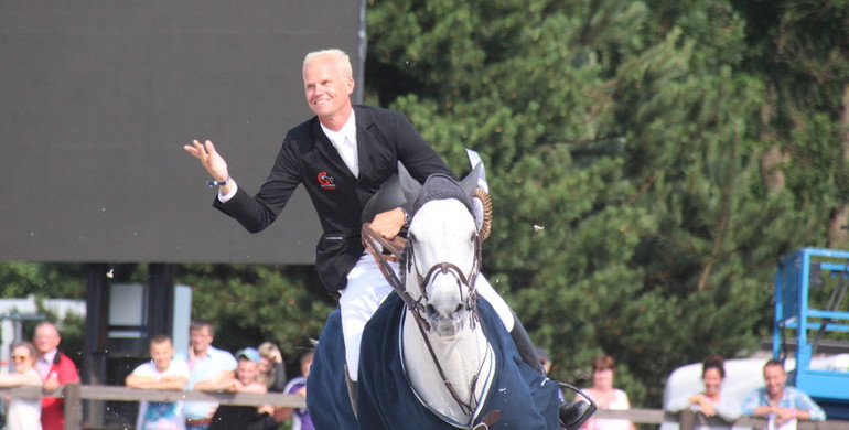 Renwick and Guery leading riders in Mons