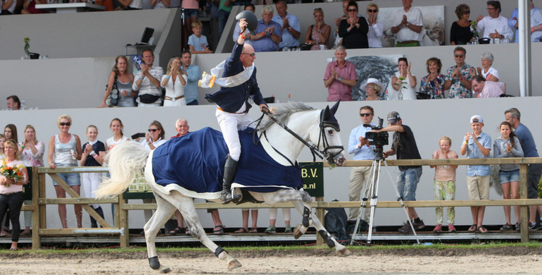 Albert Zoer and Gigolo win the Grand Prix at Outdoor Gelderland