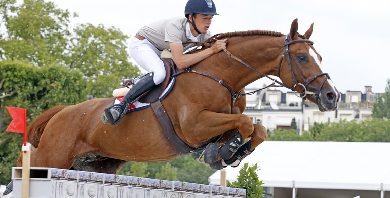 The riders and horses for the LGCT of Paris