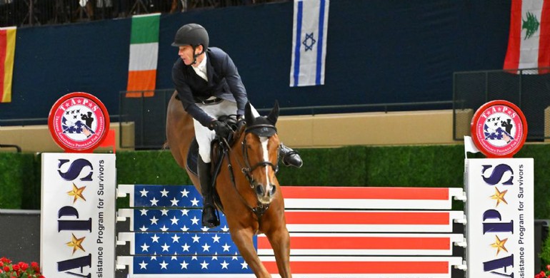 Mändli and Chartraine Pre Noir chase victory in $78,000 Speed Final CSI5* at 2023 WIHS