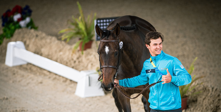 Team Mexico first to go as jumping gets underway at the 2023 PanAm Games