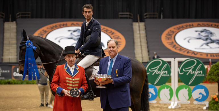 Rene Dittmer continues his winning streak in the $73,800 International Welcome Stake presented by North Star