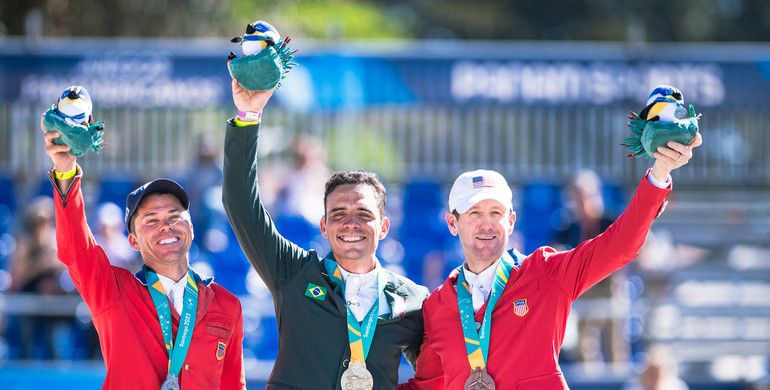 Brilliant de Freitas Barcha takes individual gold for Brazil at the 2023 PanAm Games