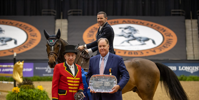 Conor Swail and Casturano win the $38,700 International Speed Stake presented by T&R Development