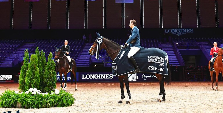 Martin Fuchs and Bastille best in Prix Sommer at Longines Equita Lyon 2023