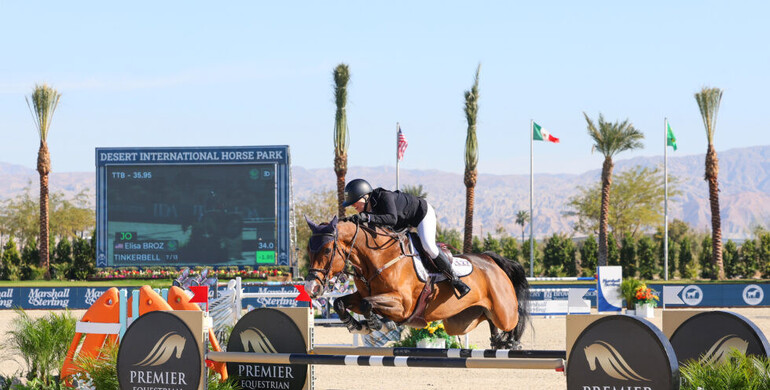 Elisa Broz bests the pros in $76,000 CAD Premier Equestrian CSI2* Grand Prix
