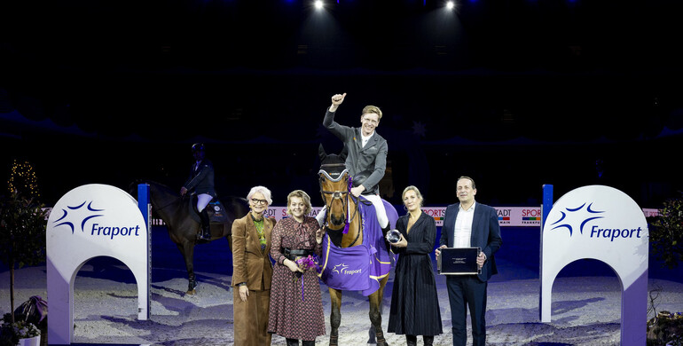 Tim Rieskamp-Goedeking and Coldplay top the CSI4* 1.45m Championat of Frankfurt