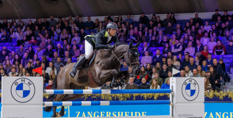 Nicola Philippaerts and Derby de Riverland best in the CSI5*-W 1.50m BMW Masters at Jumping Mechelen