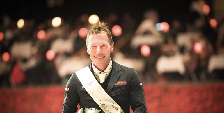 Hans-Dieter Dreher and Cous Cous 3 top the CSI5*-W 1.50m Prize of Grand Hotel Les Trois Rois Basel