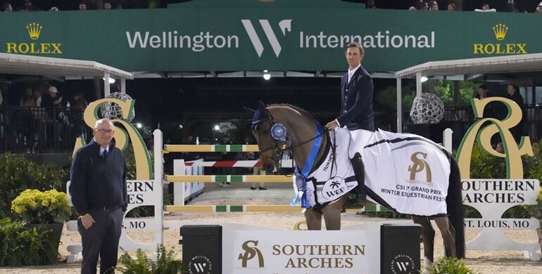 Ben Maher is back and winning at WEF