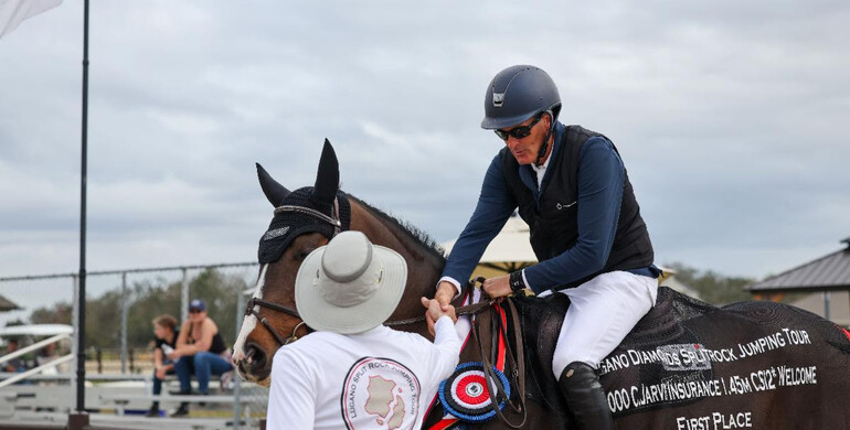 Paul O’Shea and Squirt Gun set the pace in the $35,000 C. Jarvis Insurance 1.45m Welcome CSI2*