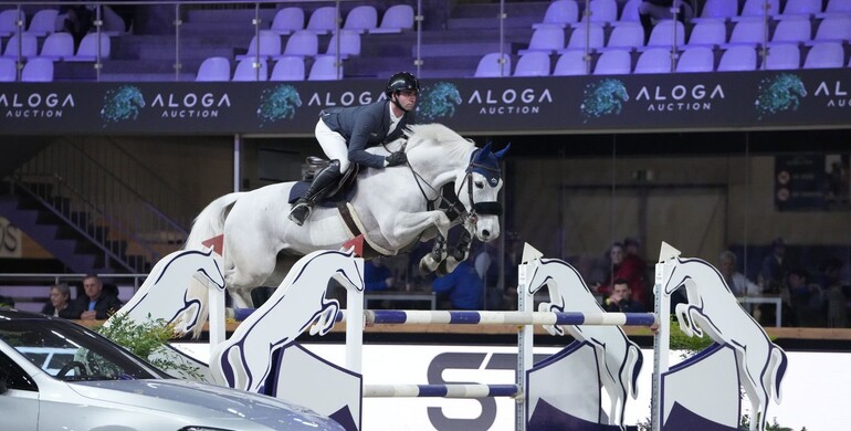 Julien Anquetin and Z Ice Cube Z top the CSI4* Catherine de Buyl Prize at Zangersheide International