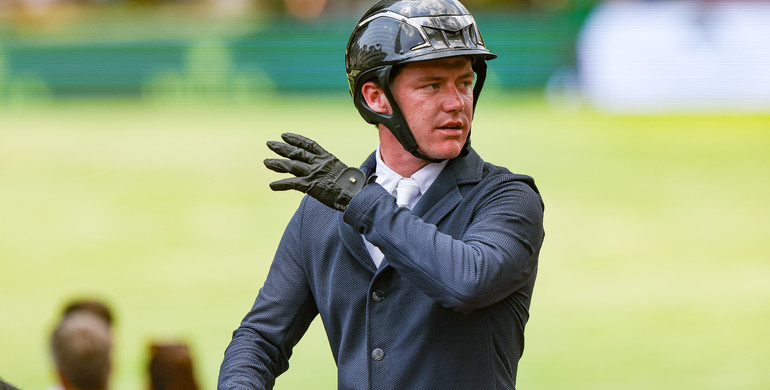 The CSI5*-W Grand Prix H.H. Sharjah Ruler Cup presented by Longines to Ireland's Michael Pender and HHS Calais