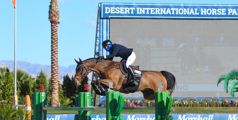 Conor Swail's lucky day in the Desert