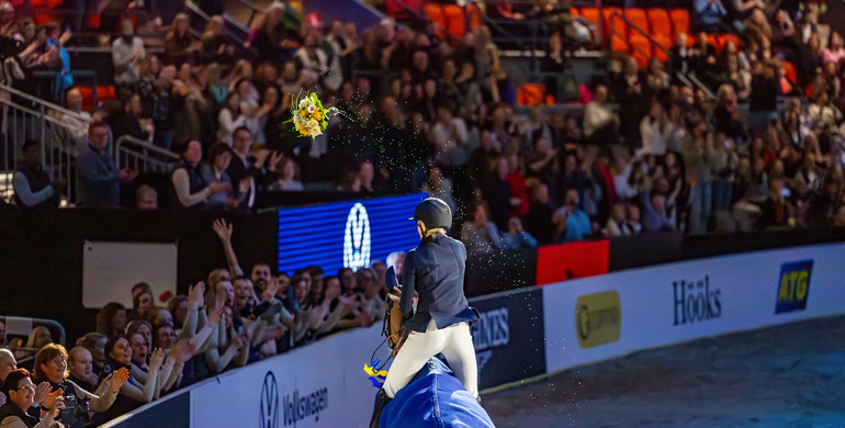 Home win for Petronella Andersson and Odina van Klapscheut in the CSI5*-W Prize of Volkswagen