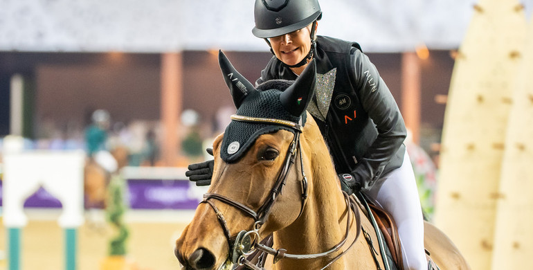 Malin Baryard-Johnsson and H&M Indiana win the CSI5* CHI Al Shaqab 1.60m Grand Prix presented by Longines
