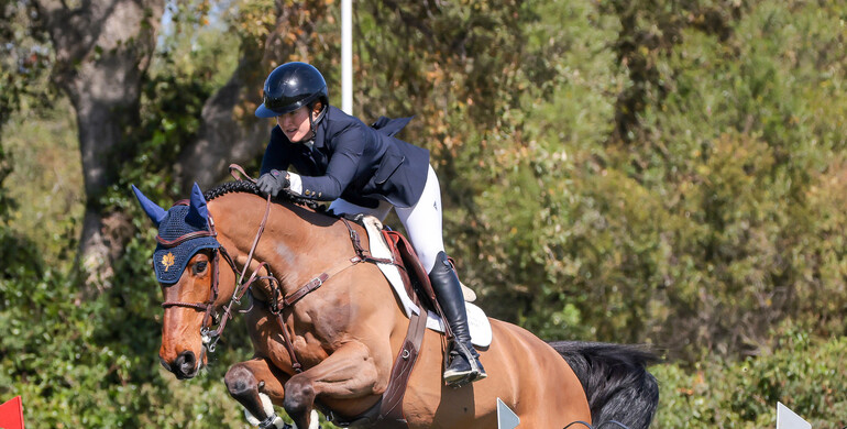 Kara Chad and Igor GPH best in the CSI4* 1.45m Grand Prix at Andalucía Sunshine Tour 2024