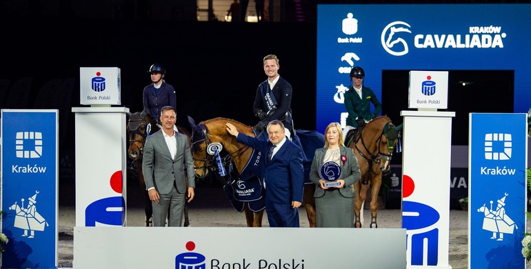 Patrick Bölle and Caramba de Janeiro on top in Sunday's CSI4*-W 1.55m World Cup Grand Prix at Cavaliada Kraków 2024