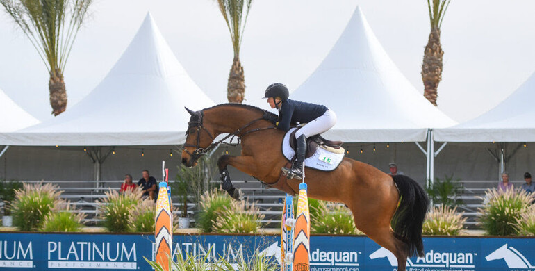 Ali Ramsay hits her stride with Godfather B Belesbat in $32,000 CSI3* 1.45m Classic