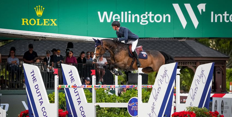 Great Britain’s Ben Maher opens Nations Cup week in winning form at Wellington International