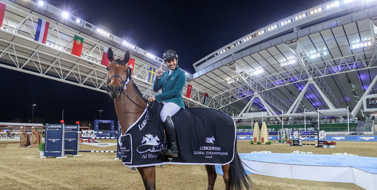 Alrajhi victorious on opening day of Longines Global Champions Tour of Doha