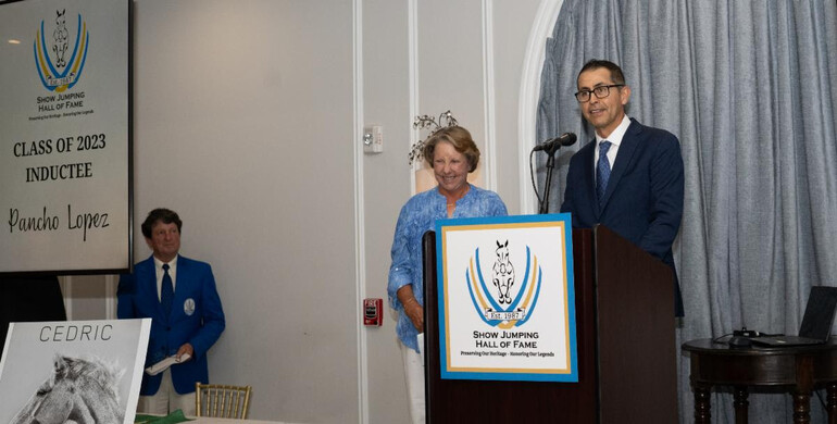 Show Jumping Hall of Fame inducts ﻿Pancho Lopez and Cedric