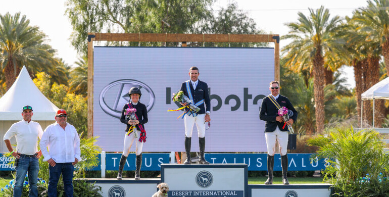 Conor Swail and Count Me In clock another win in $117,000 Kubota CSI3* Grand Prix