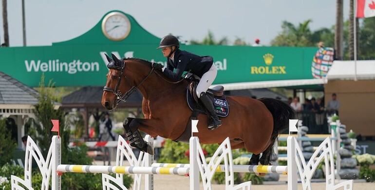 Caitlin Boyle and Navaar make winning WEF debut in $62,500 Helgstrand Jewellery CSI2* Grand Prix