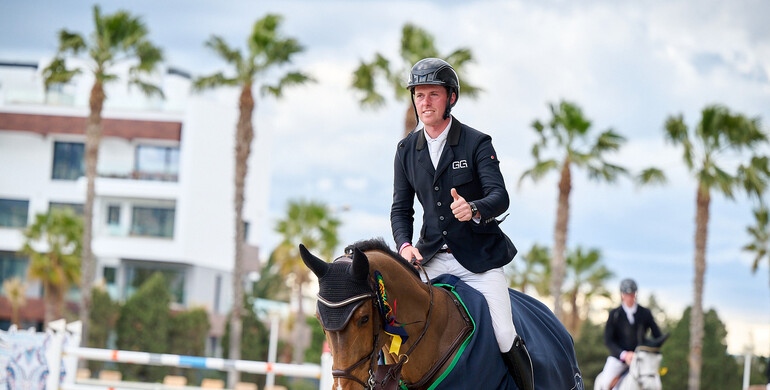 A victory for Graham Gillespie and Veneno in the CSI2* Grand Prix presented by Dammann Reitplatz- u. Sportplatzbau GmbH at Spring MET III 2024