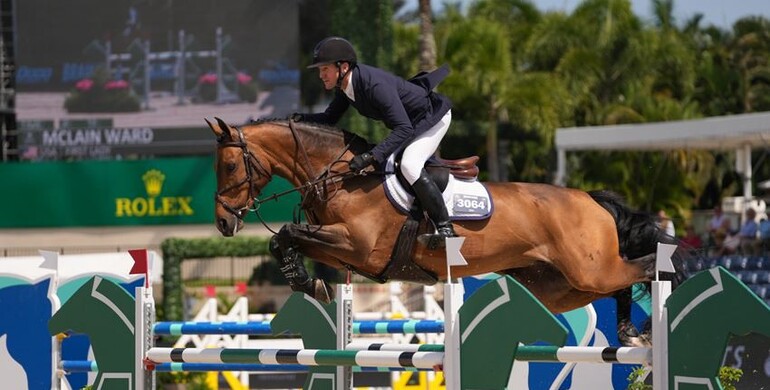 Mclain Ward back to winning ways with First Lady in $62,500 CSI4* Adequan® WEF Challenge Cup