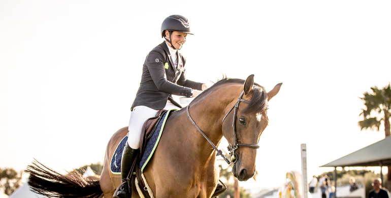 Sanne Thijssen and Con Quidam RB top the CSI4* 1.50m Big Tour Ayto. De Barbara Trophy at Andalucía Sunshine Tour