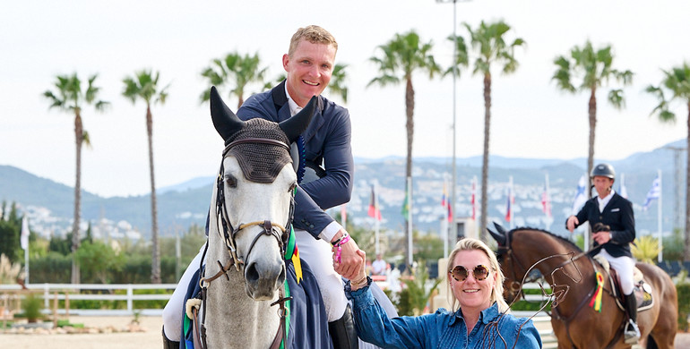 Ruben Romp and Picasso Vd Zwartbleshoeve best in the CSI3* 1.50m Trofeo Oliva Nova Beach & Golf Resort Grand Prix at Spring MET III 2024