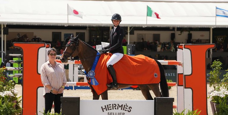 Natalie Dean nabs $62,500 Hermés 1.50m Jumper Classic with Oasis Van De Bucxtale