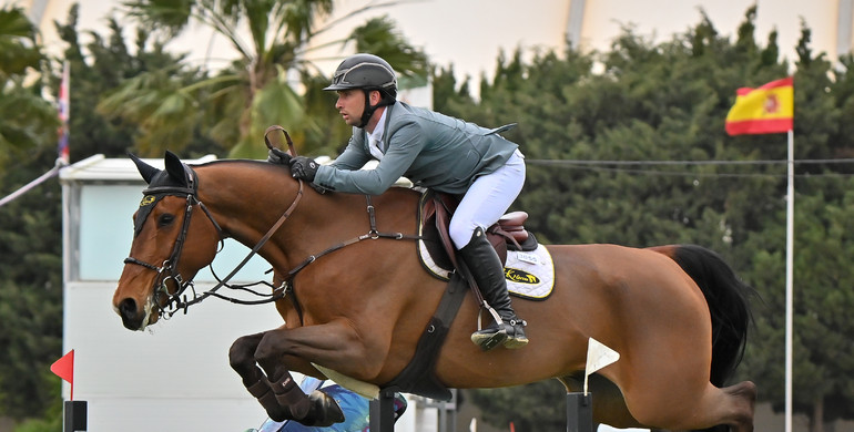 Richard Howley and Mansini Ltd with Saturday's biggest win at the Andalucía Sunshine Tour
