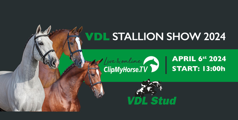 VDL Stud's annual stallion show: 6th April 13:00 o’clock
