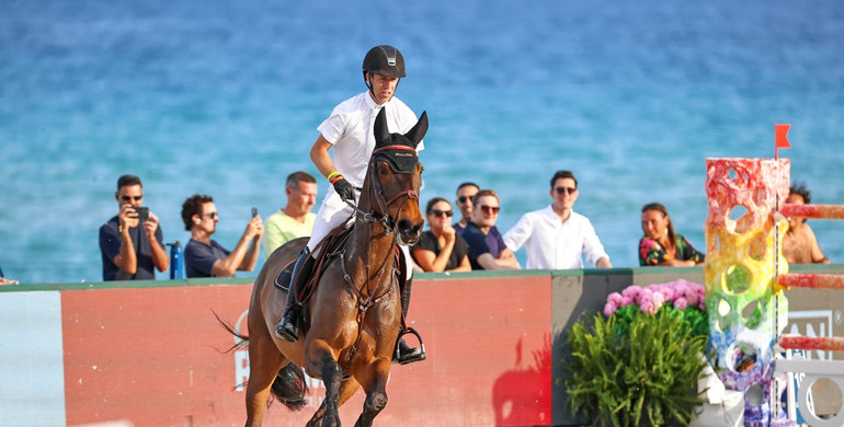 Maikel van der Vleuten and Elwikke secure victory in CSI5* 1.45m at LGCT Miami Beach