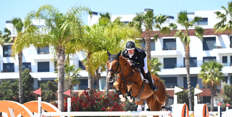 Alexander Butler and Jurry Bleu K best in the CSI3* 1.50m CHG Grand Prix at Spring MET IV 2024